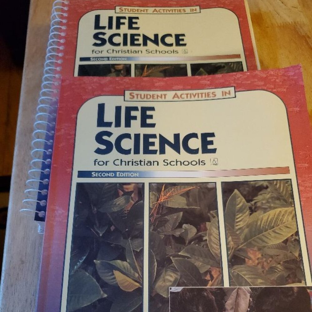 Bob Jones Life Science -2 book set